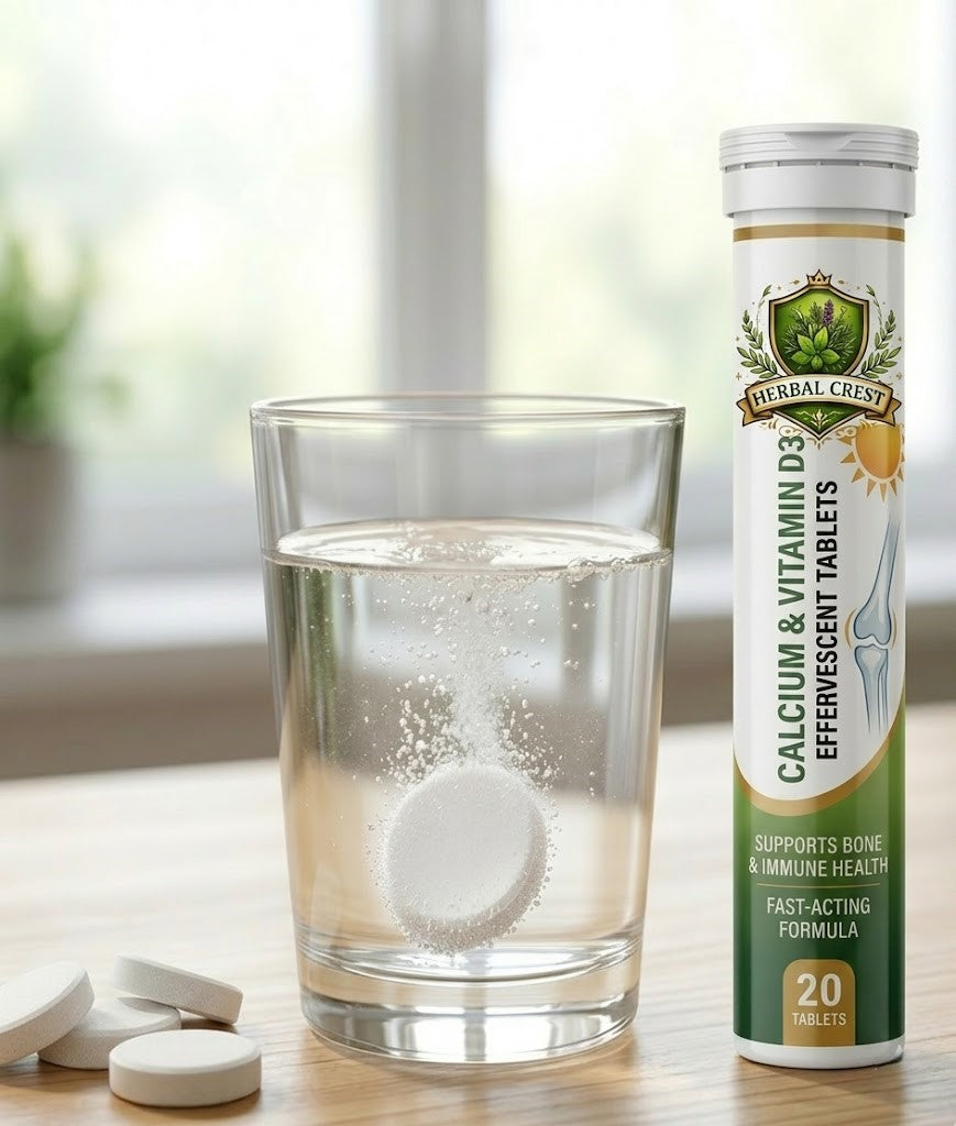 Calcium & Vitamin D3 Effervescent Tablets