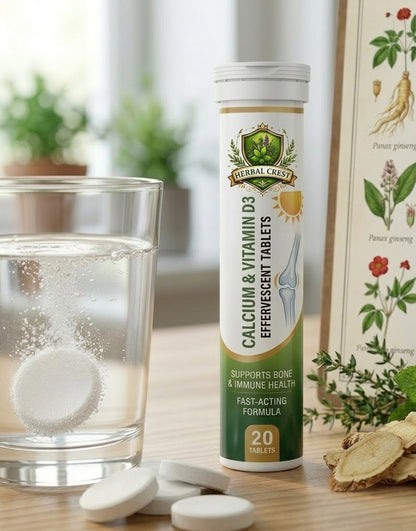 Calcium & Vitamin D3 Effervescent Tablets